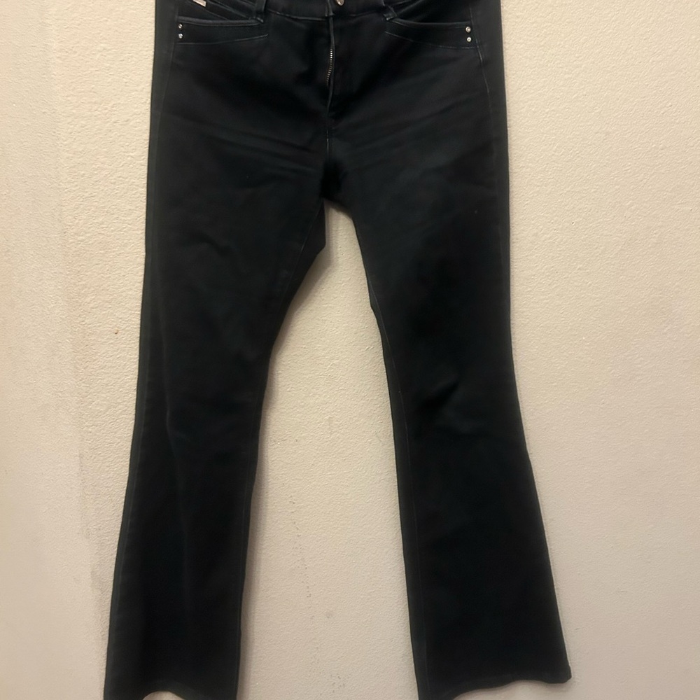 Chic Black Flared Pants